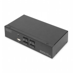 Digitus KVM Switch, 4 Port, Single Display, 4K, HDMI&reg;