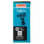 Makita DHP490Z power screwdriver/impact driver 1900 RPM Blue, Black