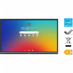 Viewsonic IFP5551 Display interactive whiteboard 139.7 cm (55") 3840 x 2160 pixels Touchscreen Black