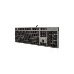 A4Tech KV-300H keyboard USB QWERTY Black, Grey