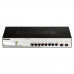 D-Link | 10-Port Gigabit Smart Managed Switch | DGS-1210-10 | Managed L2+ | Rackmountable