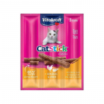 VITAKRAFT CatStick Mini with poultry and liver - cat treats - 3 pcs