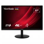 Viewsonic VG Series VG2708-4K computer monitor 68.6 cm (27") 3840 x 2160 pixels 4K Ultra HD LED Black