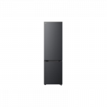 LG Refrigerator | GBBSJ1CCEP | Energy efficiency class C | Free standing | Combi | Height 186 cm | Fridge net capacity 220 L | Freezer net capacity 113 L | Display | 34 dB | Black