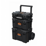 SET OF 3 TOOLBOXES ROC PRO GEAR 2,0 KETER