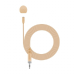 Sennheiser MKE Essential Omni Beige - miniature lavalier microphone with 3.5 mm jack connector (beige)
