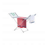 Adler | Foldable electric clothes drying rack | AD 7821 | 220 W | Silver/White | IP22