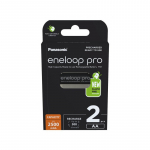 Rechargeable batteries PANASONIC ENELOOP PRO AA 2500 mAh 2 szt (BK-3HCDE/2CP)