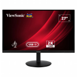 Viewsonic VG Series VG2709-2K-MHDU-2 computer monitor 68.6 cm (27") 2560 x 1440 pixels Quad HD LED Black