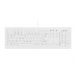 Contour Design Active Key Contour ClassicClean Medical Keyboard Removable Cover Full-Size Wired White DE C8100