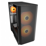 COUGAR Midi Tower Case, Airface FLO, ARGB, Black