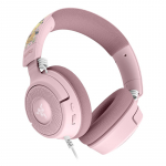 Razer Kraken V4 X &ndash; Pikachu & Eevee Edition Headset Wired Head-band Gaming USB Type-C / USB Type-A Pink