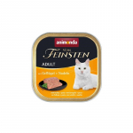 ANIMONDA Vom Feinsten Adult Poultry with pasta - wet cat food - 100g