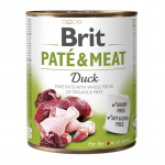 BRIT Pat&eacute; - Meat with Duck - wet dog food - 800g