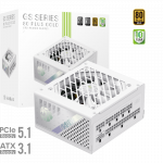 Gamemax PSU | GS 650G WH | 650 W | SFX | White | Full Modular