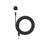 Sennheiser MKE Essential Omni Black - miniature lavalier microphone with 3.5 mm jack connector (black)