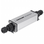 Intellinet Outdoor Gigabit High-Power PoE+ Extender Repeater, IEEE 802.3at/af Power over Ethernet (PoE+/PoE), Extends Range up to 100m, Metal, IP65