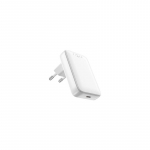 FIXED Slim USB-C Travel Charger, GaN, PD support, 30W, White | Fixed