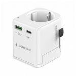 POWER ADAPTER GROUNDED 20W/WHT TPA-EU1A1C20-01-W GEMBIRD