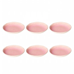 ROSE-TULIPANI CONCERTO FUSE ROSA Set of 6 soup plates 21 cm