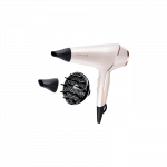 Remington | Hair dryer | ProLuxe AC9140 | 2400 W | Number of temperature settings 3 | Ionic function | Diffuser nozzle | White/Gold/Black