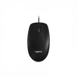 Logitech | Mouse | M100 | Optical mouse | Optical | Wired | Black