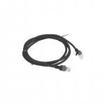 PATCHCORD KAT.6 UTP 1.5M CZARNY FLUKE PASSED LANBERG 10-PACK