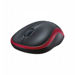 MOUSE USB OPTICAL WRL M185/RED 910-002237 LOGITECH