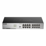 D-Link | 16-Port Gigabit Unmanaged Desktop Switch | DGS-1016D | Unmanaged | Desktop