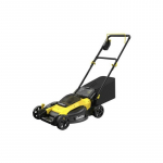 Aku lawn mower. with mulching function