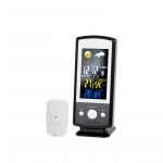 Mesko | MS 1177 | Black | Colorful Digital Display | Weather station