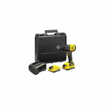 Brushless drill driver 18V Fatmax V20 2x2.0AH trunk