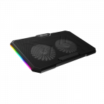 Fury Laptop Cooler Cooling Pad Fury Gunbai G3 Fans, RGB LED Light, 2 USB, 14.1-17.3"