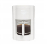 ELLE 1.8L white filter coffee maker