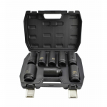 AWTOOLS ZESTAW NASADEK UDAROWYCH 3/4"  8cz./24-38mm/ DŁUGIE BLACK LINE