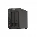 QNAP | 2-Bay desktop NAS | TS-253E-8G | Intel Celeron | J6412 4-core | Processor frequency 2.6 GHz | 8 GB