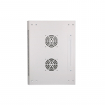 Extralink Rackmount cabinet 12U 600x450 ASP Gray wall mounted, metal door
