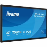 iiyama TW3226AS-B3P Signage Display Kiosk design 80 cm (31.5") LED Wi-Fi 430 cd/m&sup2; Full HD Black Touchscreen Built-in processor Android 24/7
