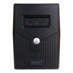 Digitus DN-170064 uninterruptible power supply (UPS) Line-Interactive 0.8 kVA 480 W 2 AC outlet(s)