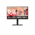 LG DESKTOP MONITOR 27BA75QB 27&rdquo; QHD IPS MONITOR, USB-C WITH DAISY CHAIN
