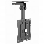 Gembird CM-43ST-01 Full motion TV ceiling mount, 19" - 43", black