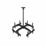 Equip 32"-65" Ceiling Mount Quad Screen TV Bracket