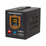 KEMOT PROsinus-800 emergency power supply unit &ndash; a pure sine wave inverter with a 12V charging function, 230V, 800VA/500W &ndash; black