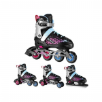 NH18190A BRAVE 4in1 PINK INLINE SKATES SIZE M. S(29-33) WITH WYM. TUL. ICE HOCKEY NILS EXTREME
