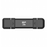 SILICON POWER DS72 500GB USB-A USB-C 1050/850 MB/s Pendrive Black
