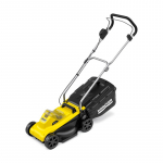 Battery-powered lawnmower KARCHER LMO 2-18 (1.445-400.0) Black, Yellow