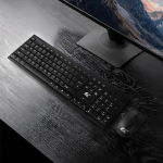 NanoRS Wireless Keyboard and Mouse Combo with Ergonomic Design &ndash; RS580 for Smooth and Efficient Use