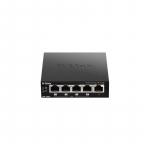 D-Link DGS-1005P/E network switch Unmanaged Gigabit Ethernet (10/100/1000) Power over Ethernet (PoE) Black