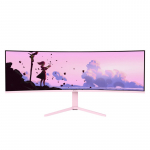 Arozzi Nova 49&rdquo; Curved computer monitor 124.5 cm (49") 5120 x 1440 pixels Dual QHD LED Pink