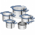 ZWILLING SIMPLIFY Zestaw 5 garnk&oacute;w błękitny
